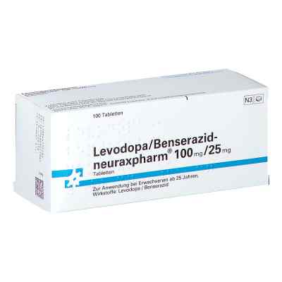 Levodopa/Benserazid-neuraxpharm 100mg/25mg 100 stk von neuraxpharm Arzneimittel GmbH PZN 09467722