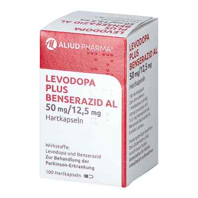 Levodopa plus Benserazid Al 50 mg/12,5 mg Hartkps. 100 stk von ALIUD Pharma GmbH PZN 12565730