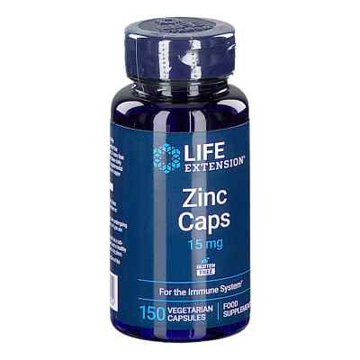 Life Extension Zinc Caps 15 mg 150 stk von Vitalized B.V. PZN 19740395