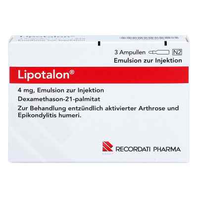 Lipotalon Ampullen 3X1 ml von Recordati Pharma GmbH PZN 04848773