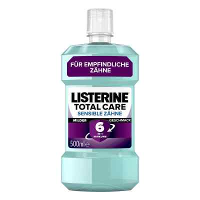 Listerine Total Care Sensible Zähne Mundspülung 500 ml von Kenvue Germany GmbH (OTC) PZN 18754455