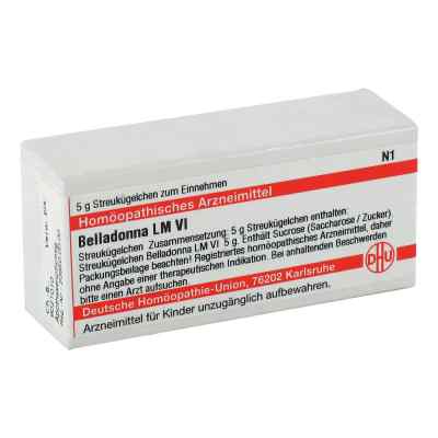 Lm Belladonna Vi Globuli 5 g von DHU-Arzneimittel GmbH & Co. KG PZN 02658778