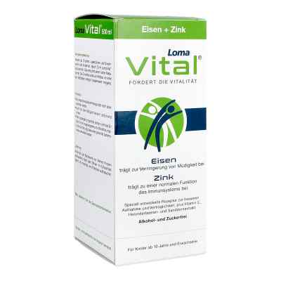 Lomavital Eisen + Zink flüssig 500 ml von LOMAPHARM GmbH PZN 04439796
