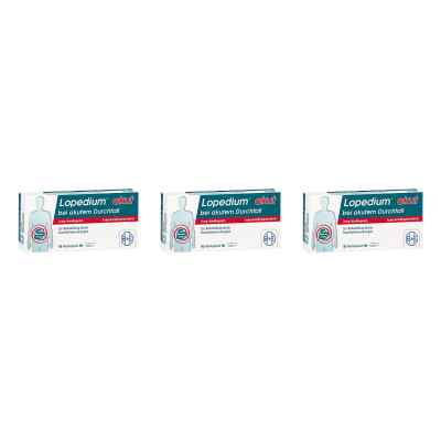 Lopedium® akut bei akutem Durchfall 2 mg Hartkapseln  3x10 stk von Hexal AG PZN 08104395