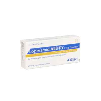 Loperamid Aristo 2mg 20 stk von Aristo Pharma GmbH PZN 07756505