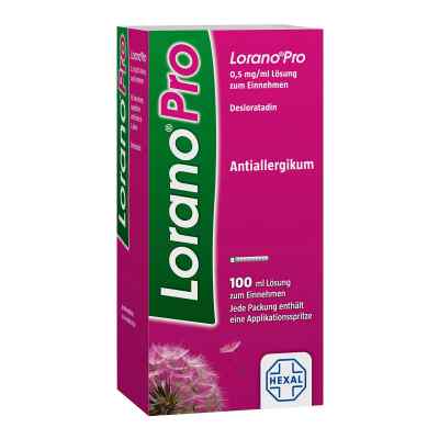 Lorano®Pro 0,5 mg/ml Lösung zum Einnehmen