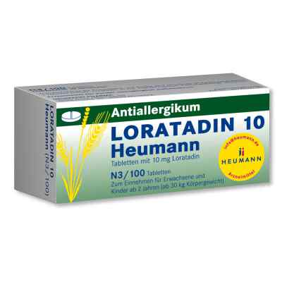 Loratadin 10 Heumann 100 stk von HEUMANN PHARMA GmbH & Co. Generi PZN 01476667