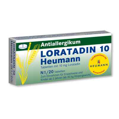 Loratadin 10 Heumann 20 stk von HEUMANN PHARMA GmbH & Co. Generi PZN 01476621