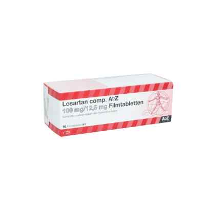 Losartan compositus Abz 100/12,5 mg Filmtabletten 98 stk von AbZ Pharma GmbH PZN 03456019