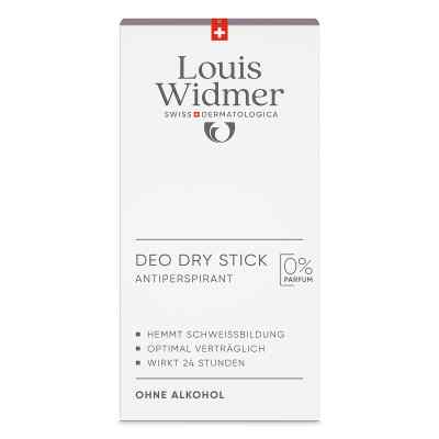 Louis Widmer Deo Dry Stick Antiperspirant unparfümiert 50 ml von LOUIS WIDMER GmbH PZN 19395774