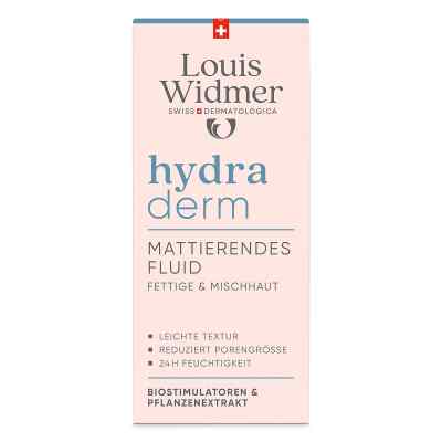Louis Widmer hydraderm Mattierendes Fluid  50 ml von LOUIS WIDMER GmbH PZN 19337676