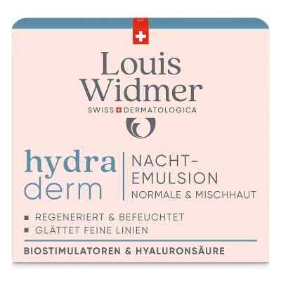 Louis Widmer hydraderm Nachtemulsion  50 ml von LOUIS WIDMER GmbH PZN 18442365