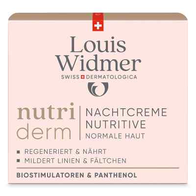 Louis Widmer nutriderm Nachtcreme Nutritive  50 ml von LOUIS WIDMER GmbH PZN 18442313