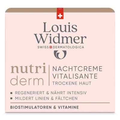 Louis Widmer nutriderm Nachtcreme Vitalisante  50 ml von LOUIS WIDMER GmbH PZN 18442520