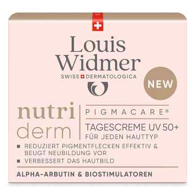 Louis Widmer nutriderm Pigmacare Tagescreme UV 50+ 50 ml von LOUIS WIDMER GmbH PZN 19337736