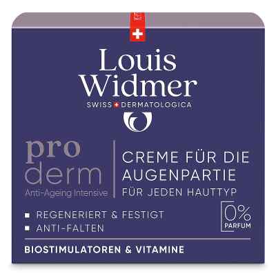 Louis Widmer proderm Creme für die Augenpartie o.p 30 ml von LOUIS WIDMER GmbH PZN 19337819
