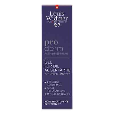 Louis Widmer proderm Gel für die Augenpartie Intensiv  15 ml von LOUIS WIDMER GmbH PZN 19337825