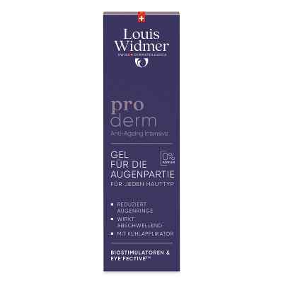 Louis Widmer proderm Gel für die Augenpartie Intensiv o.p 15 ml von LOUIS WIDMER GmbH PZN 19337831