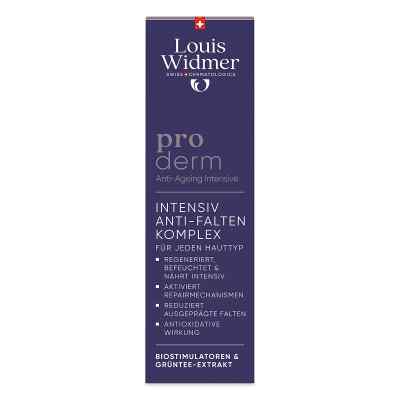 Louis Widmer proderm Intensiv Anti-Falten Komplex  30 ml von LOUIS WIDMER GmbH PZN 18442046
