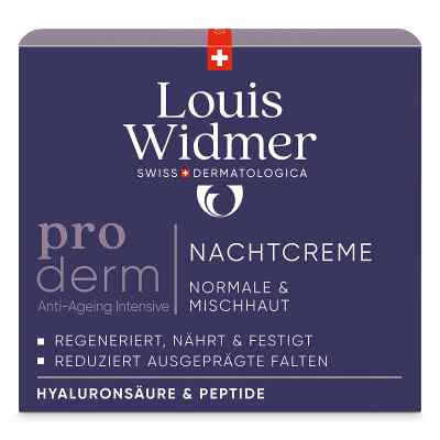 Louis Widmer proderm Nachtcreme 50 ml von LOUIS WIDMER GmbH PZN 18406866