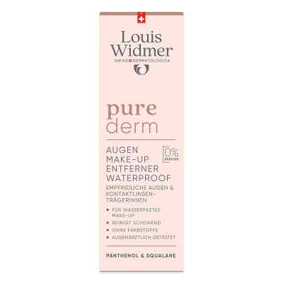 Louis Widmer purederm Augen-Make-up-Entferner wasserfest o.p 100 ml von LOUIS WIDMER GmbH PZN 19337854