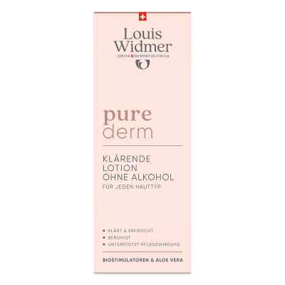 Louis Widmer purederm klärende Lotion ohne Alkohol  200 ml von LOUIS WIDMER GmbH PZN 18442508