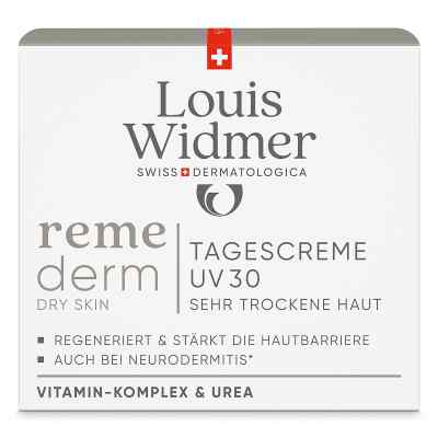 Louis Widmer remederm Tagescreme UV 30 50 ml von LOUIS WIDMER GmbH PZN 19395917