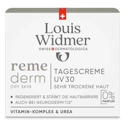 Louis Widmer remederm Tagescreme UV 30 unparfümiert