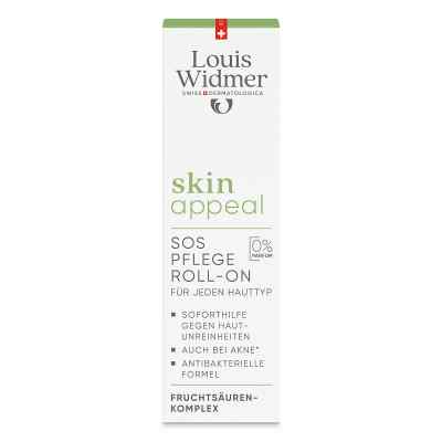 Louis Widmer skinappeal SOS Pflege Roll-on unparfümiert 10 ml von LOUIS WIDMER GmbH PZN 18442572