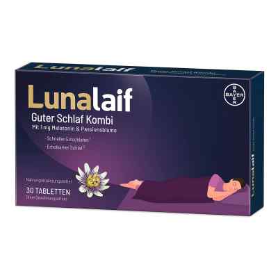 Lunalaif Guter Schlaf Kombi Tabletten 30 stk von PiLeJe Industrie PZN 17987602