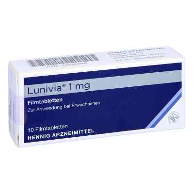 Lunivia 1mg Filmtabletten 10 stk von Hennig Arzneimittel GmbH & Co. KG PZN 16626948