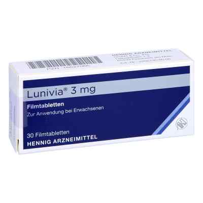 Lunivia 3mg Filmtabletten 30 stk von Hennig Arzneimittel GmbH & Co. KG PZN 16627066