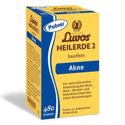 Luvos® Heilerde 2 hautfein Akne Pulver 480 g von Heilerde-Gesellschaft Luvos Just GmbH & Co. KG PZN 05039202