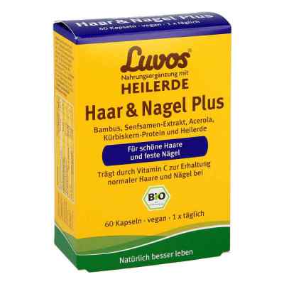 Luvos Heilerde Bio Haar & Nagel Plus Kapseln 60 stk von Heilerde-Gesellschaft Luvos Just PZN 13780809