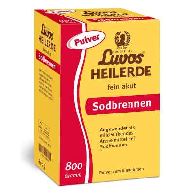 Luvos Heilerde Fein Akut Sodbrennen Pulver 800 g von Heilerde-Gesellschaft Luvos Just GmbH & Co. KG PZN 18360756