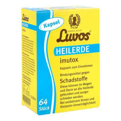 Luvos Heilerde Imutox Kapseln 64 stk von Heilerde-Gesellschaft Luvos Just PZN 15783166
