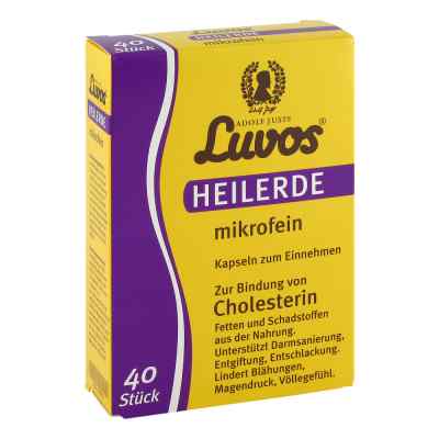 Luvos Heilerde mikrofein Kapseln 40 stk von Heilerde-Gesellschaft Luvos Just PZN 06129404