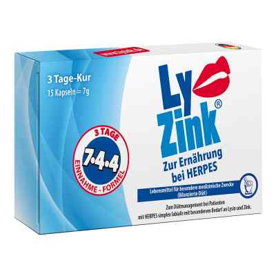 Ly Zink Gegen Herpes Kapseln 15 stk von Pharma Peter GmbH PZN 14213478
