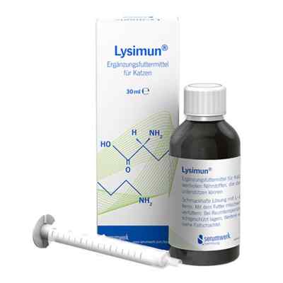 Lysimun Ergänzungsfuttermittel für Katzen 30 ml von Serumwerk Bernburg AG PZN 10983222