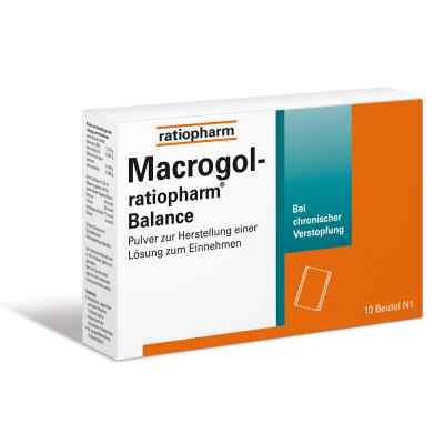 Macrogol-ratiopharm Balance 10 stk von ratiopharm GmbH PZN 06553094