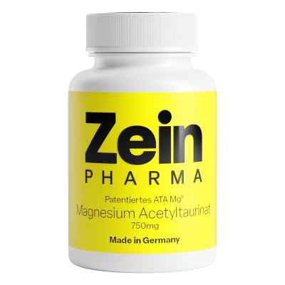 Magnesium Acetyltaurinat 750mg von ZEINpharma 30 stk von ZeinPharma Germany GmbH PZN 19180192