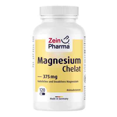 Magnesium Chelat Kapseln hoch bioverfügbar 120 stk von ZeinPharma Germany GmbH PZN 10782162