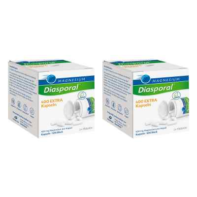 Magnesium Diasporal 400 Extra Kapseln 2x100 stk von Protina Pharmazeutische GmbH PZN 08106094