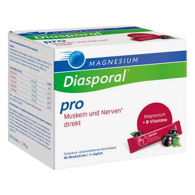 Magnesium-Diasporal® Pro Muskeln und Nerven direkt Direktgranula 90 stk von Protina Pharmazeutische GmbH PZN 20040266