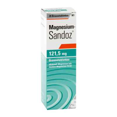Magnesium Sandoz 121,5 mg Brausetabletten 20 stk von Hexal AG PZN 11013394