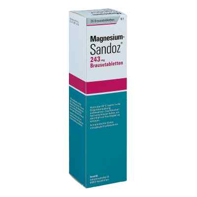 Magnesium-Sandoz® 243 mg Brausetabletten 20 stk von Hexal AG PZN 11013431