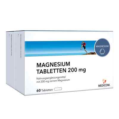 Magnesium Tabletten 200 mg 2X60 stk von NUTRILO GMBH PZN 15784846