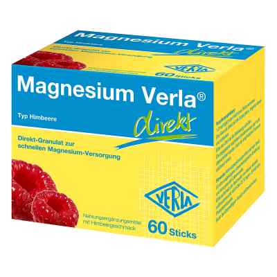 Magnesium Verla direkt Granulat Himbeere 60 stk von Verla-Pharm Arzneimittel GmbH &  PZN 15201141