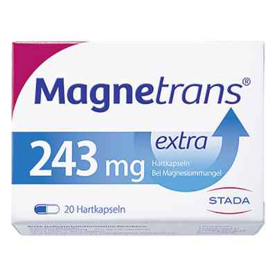 Magnetrans extra 243 mg Hartkapseln bei Magnesiummangel 20 stk von STADA GmbH PZN 04192999