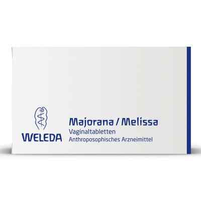 Majorana/melissa Vaginaltabletten 10 stk von WELEDA AG PZN 01631240
